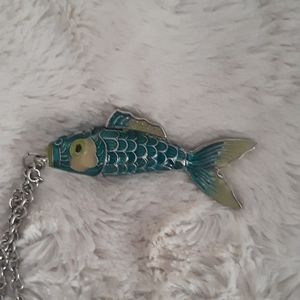 Coy fish necklace